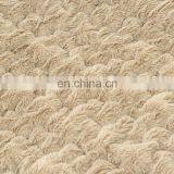 Best Selling Products Super Soft Extra Cozy Luxury Elastic Embossed Rabbit Khaki Faux Fur Throw Blanket for Bed thumbnail-5