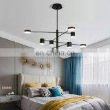 Роскошный люстра современного дизайна, стильный декоративный золотой потолочный светильник thumbnail-4