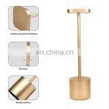 DDP Shipping High Quality Modern Design Usb Rechargeable Led Waterproof IP54 Outdoor Restaurant Table Lamp thumbnail-7