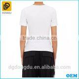 China Factory Wholesale OEM Design Lady White T Shirt 2016 thumbnail-4