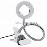 LED Eyebrow Lip Tattoo Lamp Manicure Nail Art Table Lamp With Clip