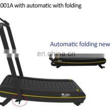 Foldable Running Machine Mini Treadmill Adjustable 40kg Weight New Design Mechanical Treadmill Curved Treadmill & Air Runner thumbnail-2