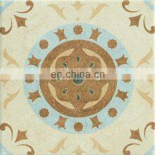 20x 20 см светло-желтые трехмерные геометрические инкрустированные керамические плитки для внутренних полов и наружных стен декоративного назначения