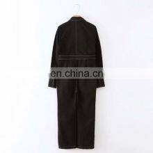 High Quality Denim Bib Overalls Overall Bibs For Sale Women Overalls Uniform Pants thumbnail-4