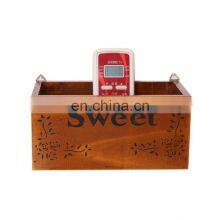 Over the Wall Pine Wood Drawer Organizer Box With Dividers thumbnail-1