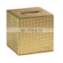 Gold Plated Tissue Box