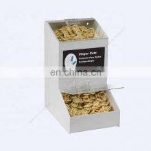 PMMA Lucite Nuts Display Box Clear Acrylic Multiple Candy Dispenser
