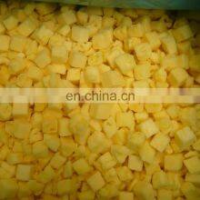 Sinocharm BRC A Approved Frozen Fruit Taste Sweet IQF Frozen Pineapple Cut thumbnail-2