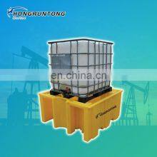 Good Quality BV Certificate 1100 Litre IBC Spill Containment Pallet With High Density