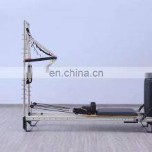 Pilates Machine Functional Trainer Yoga Pilates Aluminium Reformer With Half Trapeze thumbnail-3