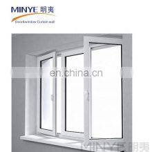 Hot Insulation and Soundproof Casement Window and Pvc Upvc Vinyl Profile Windows With Double Tempered Glass