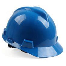 Customizable ABS Head Protection Hard Hat 6 Points Construction Safety Helmet