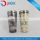 Popular China Cheap Double Wall 16oz Promotion Travel Mug