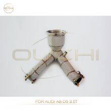 Exhaust Downpipe for Audi A4L A5 B8/A8 D5/Q7/Q8/RS3 8Y Stainless Steel Performance Upgrade Increase High-performance Auto Parts thumbnail-2