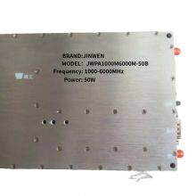 Jinwen RF Power Amplifier 1000-6000MHz, 50 Watts, Used for Unmanned Aerial Vehicle Jamming, Electronic Countermeasures, Etc thumbnail-2