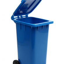 Restaurant Kitchen Waste Container With Grease-Proof Lid And Heavy-Duty Casters thumbnail-3