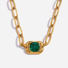 Stainless Steel Necklace For Marine Environments With Titanium Nitride Coating thumbnail-3
