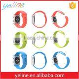 42mm Watch Strap Silicone Watch Bands With Adapter for Apple Watch