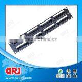 China Supplier 2U Cat5e UTP RJ45 48 Ports Patch Panel