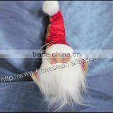 2014 New Fabric,ceramic Santa Claus Head Decoration, Reson Christmas Ornament,christmas Decoration thumbnail-1