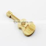 Wooden Guitar Shape Usb Flash Drive , Wood Usb Flash Drive 8gb, Guirat Shape Usb Flash Drive 8gb With Custom Logo thumbnail-3
