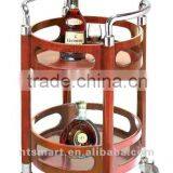 Wooden Wine Trolley thumbnail-1