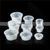 Plastic Sauce Cup With PET Cover / 4oz PS Disposable Transparent Cup thumbnail-6
