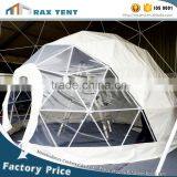 Geodesic Dome Tent Event Dome Tent White PVC Cover White Gazebo for Sale