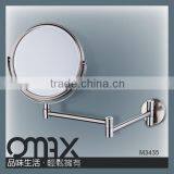 Hot Sell Brass Double Arm High Class Hotel Shaving Swivel Mirror thumbnail-6