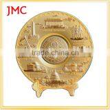 Souvenir Use and Casting Technique Cutomized Gold Plating Medal thumbnail-3