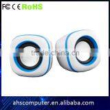 High Quality 2.0 Speaker Portable Stereo Speaker Factory Wholesale Mini Speaker