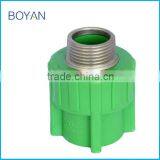 Made in China Green pipe fitting PPR FITTING FEMALE/MALE ADAPTER