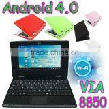 7inch Android 4.1 WM8850 Mini Laptop for Children and Students