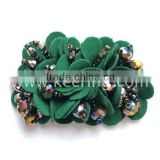 green leather applique WPH-1194
