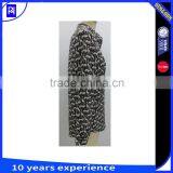 Silk Viscose Metallic Animal Jacquard Shirt Single Chest Pocket Stand Collar Long Sleeve Tabs Classic Fashion Casual Women Lady thumbnail-3