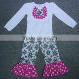 Persnickety Clothing Set Toddler Girls Ruffle Pant Set Boutique Summer Outfits thumbnail-4