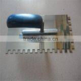 Teeth Tools,stainless Steel Blade Plastering Trowel With Wooden Handle,construction Tools