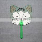 2016 Hot Selling pp Animal Print Hand Fan Small Hand Fan Advertising Fan for Children thumbnail-5
