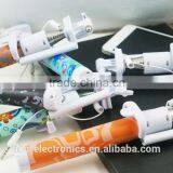 Monopod Cable Wired Selfie Stick Sefie for Mobile Phone Camera Antiskid Pattern Monopod thumbnail-2