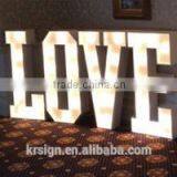Creative Customized Mental Led Letter Sign Wholesale Price