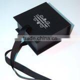 Matt Black Luxury Cusom Paper Gift Box Packaging thumbnail-1