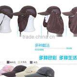 Breathable Sun Shield Flap Hat 360 Degree UV Protection Cap for Farming thumbnail-4