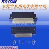 Centronics Champ 90 Degree PCB Mounting Amphenol Female 100 Pin Centronix Connector 2.16mm Pitch