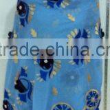 CSF0240-1 Muslim Scarf,embroider Scarves,shawls,wrap,pashmina With Bean thumbnail-4