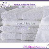 70 * 140cm white hotel towels and bath sheets in 550GSM white terry towelling