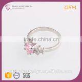 R63478K01 Kundan Retaining 18 Carat White Gold Diamond Ring Designs thumbnail-1