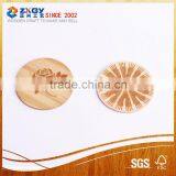 Pine Wood Tag With Flower Lasering thumbnail-1