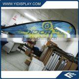 Out Door Angled Flying Feather Flag Banner