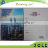 free sample china wholesale fashion plastic	3d lenticular sheet formal invitation card