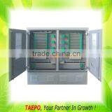 single-sided double doors 576 fibers Outdoor SMC fiber cabinet